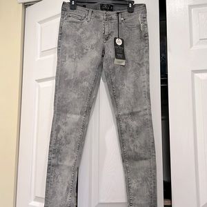 Lucky Acid Wash Charlie Skinny Jeans